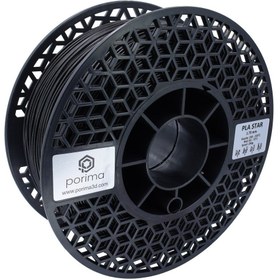 Resim Porima Pla Star (simli) Filament Siyah - 1,75mm - 1000gr 