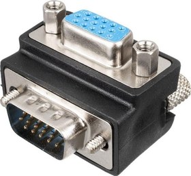Resim Powermaster Vga Dişi Erkek Çevirici 90° Derece L Tip 