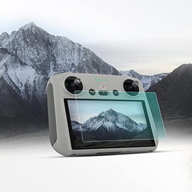 Resim Temperli Cam Ekran Koruyucu Mini 3 Pro Uzaktan Kumanda ile Uyumlu Mini 3 Pro Drone Denetleyici Ekran Koruyucu Çizilmez 9H HD Cam Filmi Drone Aksesuarları 