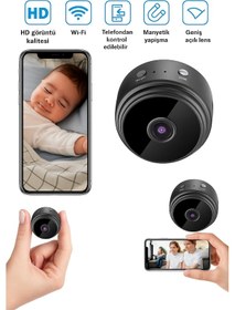 Resim Kablosuz Bebek Kamerası Full Hd Telefonla Canlı İzleme & Wifi Bağlantı 