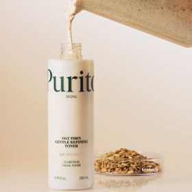 Resim Purito - OAT PDRN Gentle Refining Toner (Arındırıcı ve Besleyici %80 Yulaf Tohumu Suyu ve Saf Yulaf PDRN İçerikli Tonik) 200ml 