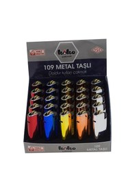 Resim Mixoyuncak Çakmak 109 Metal Taşlı Klasik Çakmak 25'Li 