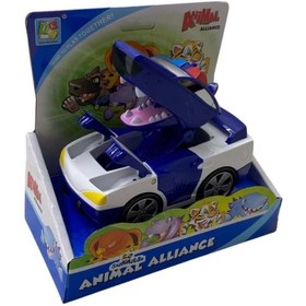 Resim KentOyuncaK Dönüşebilen Köpek Transformer Robot KD-8815A 