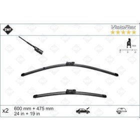 Resim Vw Jetta 4 Ön Silecek Seti Muz Tipi 2011 Sonrası Swf 