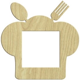 Resim Çatal Kaşık Ahşap Pirizlik 15X15Cm L-086 