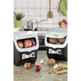 Resim Feyza Design 12 Litre Soğan ve Patates Saklama Kutusu Çift Paket 