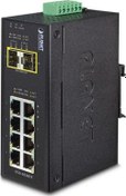 Resim Endüstriyel Tip Yönetilemeyen Switch (Industrial Unmanaged Switch)&lt;br&gt;8-Port 10/100/1000Mbps&l Planet