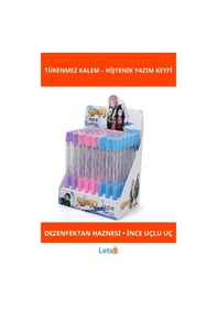 Resim Hijyenik Sprey Hazneli Tükenmez Kalem İnce Uçlu Kullanım Çok Renkli 