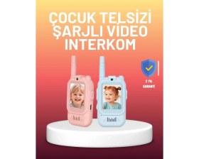 Resim Epilons Ekranlı Walkie Talkie Oyuncağı Ses ve Görüntü Destekli 
