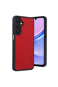 Resim artlab Art Galaxy A16 5G Kılıf Aras Deri Kapak - Kırmızı Lab 