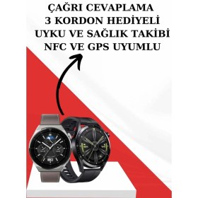 Resim Kablosuz Bluetooth Kulaklık ve Kordon Hediyeli Akıllı Saat Nabız Ölçer Uzun Pil Ömrü Nemere 