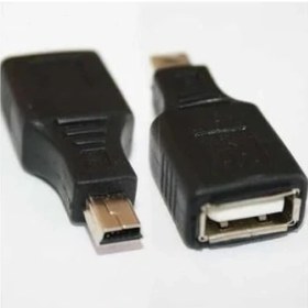Resim Keepro Mini USB Otg 5 Pin Otg Araç Teyp Için Mini USB Otg Çevirici 1 Adet Fiyatıdır 