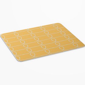 Resim 7 RENKDEKOR Dalgalı Çizgiler Kare Baskılı Mouse Pad-1000 