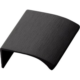 Resim Furnipart Kulp 40MM Furnpart Edge Straight Fırçalı Siyah 