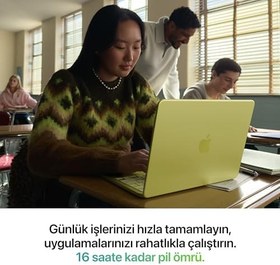 Resim Apple 13 inç MacBook Neo Laptop: A18 Pro çip, Yapay zeka ve Apple Intelligence için tasarlandı, Liquid Retina Ekran, 8 GB Birleşik Bellek, 256 GB SSD, 1080p FaceTime HD Kamera; Pastel Pembe 