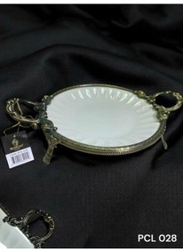 Resim Roy King Elegance Yuvarlak Sunum Tabak Antique 36 Cm Pcl 028 