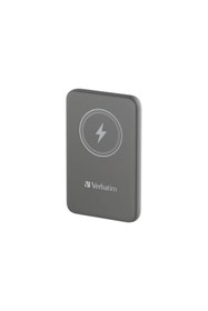 Resim Verbatim MCP-10GY 10000MAh USB-C 15W Manyetik Kablosuz Powerbank - Gri 