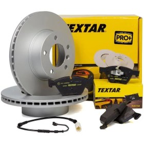 Resim Bmw E90 Kasa 318d Ön Fren Disk Ve Balata Takımı Textar Marka 92137705 - 2409601 - 15-201-022 