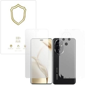 Resim Microcase Honor 200 Pro ile Uyumlu Full Tpu Ön Arka ve Yan 360 Nano Koruma- EKM116 