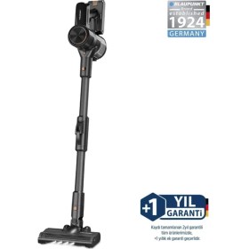 Resim Blaupunkt A25T Şarjlı Vacumaster Kablosuz Dikey Süpürge 300W Siyah + Blaupunkt Akıllı Baskül Hediye 