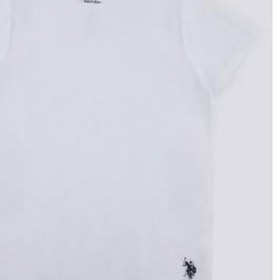 Resim U.S. Polo Assn. Erkek Çocuk Fanila - Beyaz 