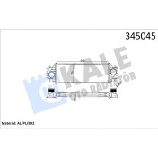 Resim Turbo Radyatoru Intercooler Renault Traffıc 1.9dcı 1.9dtı Opel Movano 1.9dcı 1.9dtı 01-- 