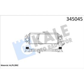 Resim Turbo Radyatoru Intercooler Renault Traffıc 1.9dcı 1.9dtı Opel Movano 1.9dcı 1.9dtı 01-- 