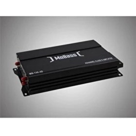 Resim Mobass Oto Amplifikatör 4 Kanal 140 RMS Güç 1000W Üzeri MB-130.4D Yüksek Performans 