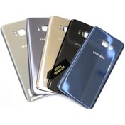 Resim Samsung Galaxy S8 Plus Kasa İçin Kapak G955 Arka Pil Kapağı 