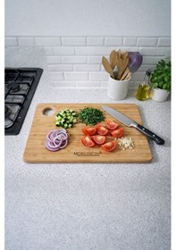 Resim Bambu Kesme Tahtası Kasap 40x25 Naturel 