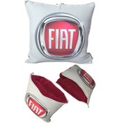Resim Fiat Baskılı Battaniyeli Opsiyonel Yastık (521929066) 