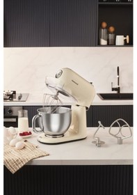 Resim Homend Vintage Profashion 3027H 1500 W 5.5 L Döküm Hamur Yoğurma Makinesi 