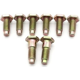 Resim Chevrolet 64-81 Araçları İçin Bakır Gümüş Rengi Emniyet Kemer Sabitleme Cıvata Seti 8 Adet 