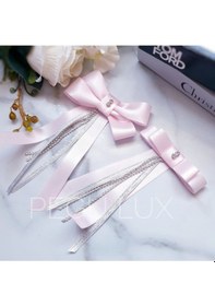 Resim Pudra Saten Kurdele Set 1 Toka +1 Broş Yaka Çiçeği Broş Yaka İğne,çanta,şal,gömlek Aksesuar 239 Beyaz Çok Renkli 