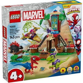Resim 11200 Lego Marvel - Spidey Ağaç Ev Karargahında Savaş 143 parça +4 yaş 