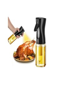 Resim Airfryer Yağ Spreyi Püskürtücü Cam Yağdanlık Şişe 225 Ml Büyük Bo 