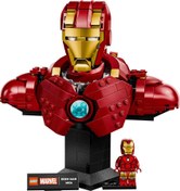 Resim Lego Marvel Iron Man MK4 Büstü 76327 