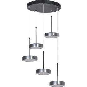 Resim Rihanna modern tasarım salon yatak odası mutfak yemek masası panel ledli 5 li sarkıt beyaz led aviz 