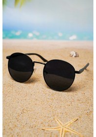 Resim Di Caprio Dc1224black Yuvarlak Oval Polarize Camlı Güneş Gözlüğü 