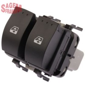 Resim SAGEMFR 500114 Cam Açma Düğmesi Ön Sol Gri Megane II 