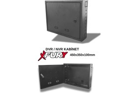 Resim Fury Dvr/nvr Cctv Rack Kabinet 1u 19 '' W 45 H 35 D 10 