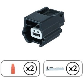 Resim Şarj Ve Yan Sinyal Soketi 2 Pin Kablosuz 