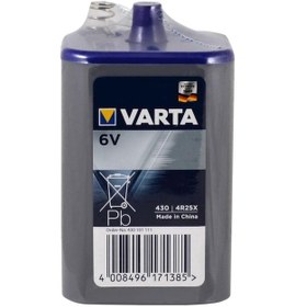 Resim Varta 430 4R25X 6V Katot Yaylı Pil 