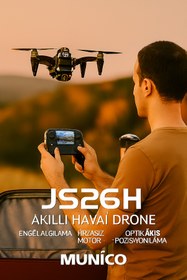 Resim Munico Drone 20 Dakika Uçuş Süresi, 150m Çalışma Mesafesi Çift Lensli HD Kamera | Açık Hava Etkinlikleri 