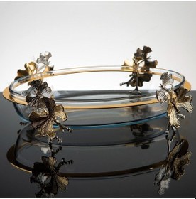 Resim Atabey Home Kelebek Ayak Oval Borcam Tepsi 