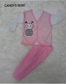 Resim KIZ BEBEK İKİ RENK TAKIM Çok Renkli 