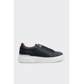 Resim Derinet Hakiki Deri Desenli Kadın Sneaker 