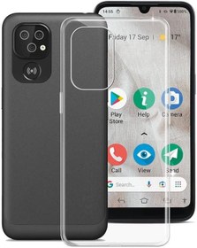 Resim Doro 8100 (6,10 inç) için kılıf, şeffaf sararmaz silikon cep telefonu kılıfı - ultra ince, darbeye dayanıklı, çizilmeye karşı dayanıklı koruyucu kılıf, yumuşak TPU tampon kılıf, Doro 8100 için, 