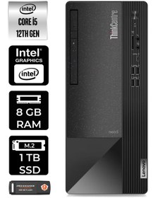 Resim Lenovo Neo 50T 11SE00BJTXE103 i5 12400 8GB RAM 1TB SSD W11P MASAÜSTÜ BİLGİSAYAR 
