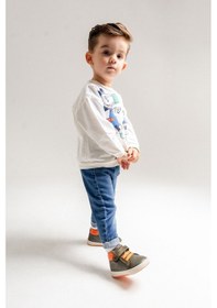 Resim Mnpc Erkek Çocuk Haki Hakiki Deri Anatomik Günlük Bot 24k2b9923263 Haki 